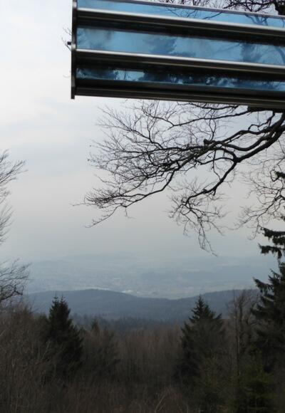 Blick vom Reiseck nach Furth im Wald