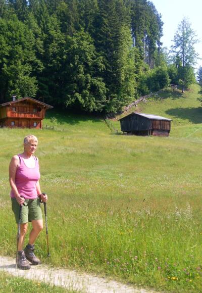 Kochhütte im Sattel