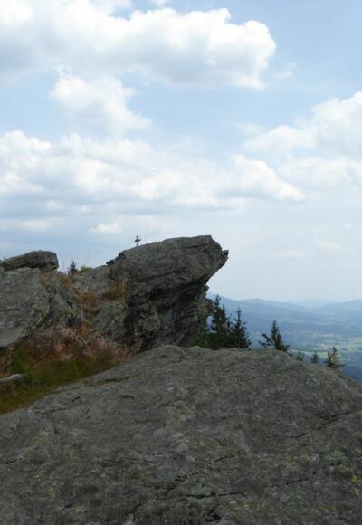 am Kreuzfelsen - ein bekanntes Fotomotiv