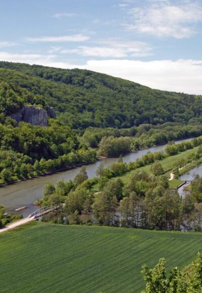 Blick ins Altmühltal