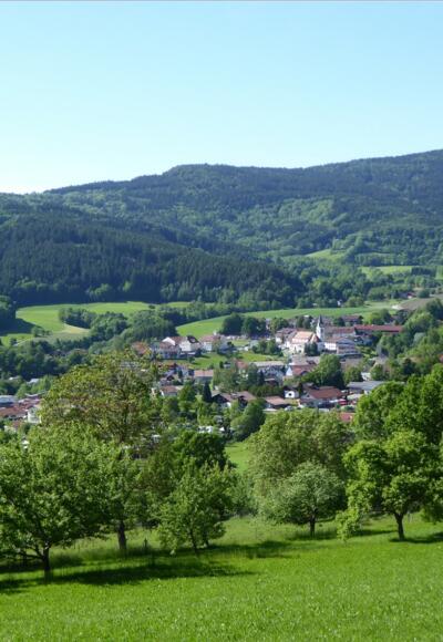 Blick auf Bernried