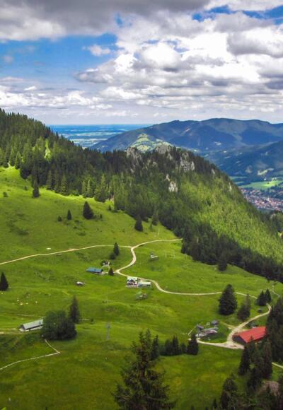Blick auf die Kotalm vom Kotigen Stein