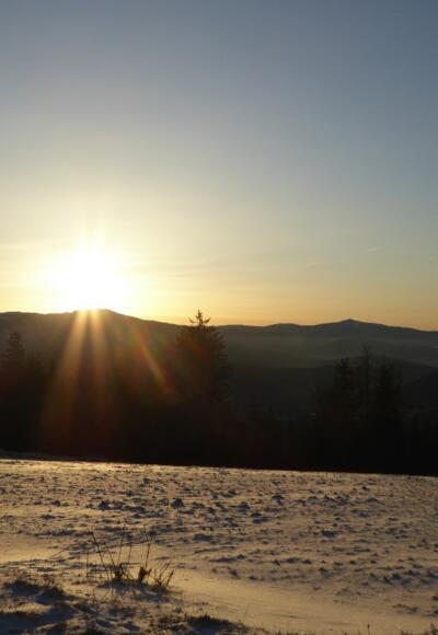 Sonnenaufgang am Brennes