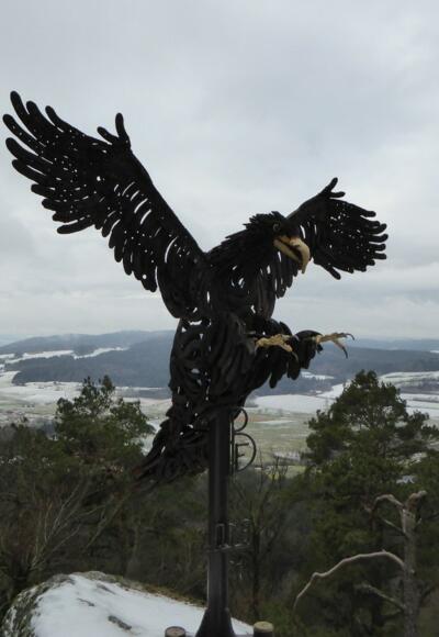 Adler am Berg