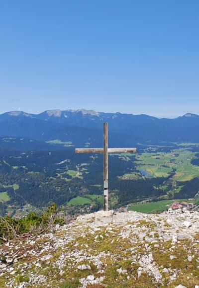 Am Gipfel des Lindenkopfs