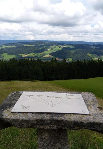 Adalbert Stifters Hochwaldblick Hemmerau