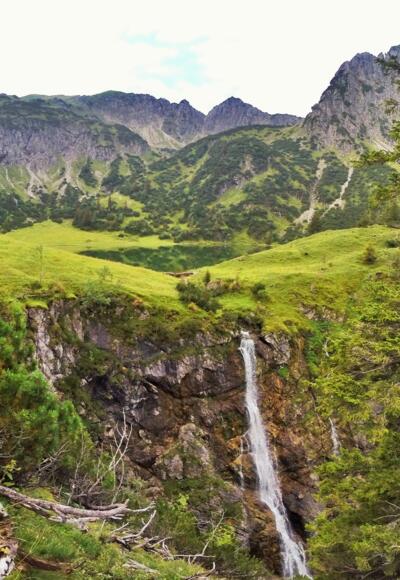 Der Untere Gaisalpsee und das Rubihorn