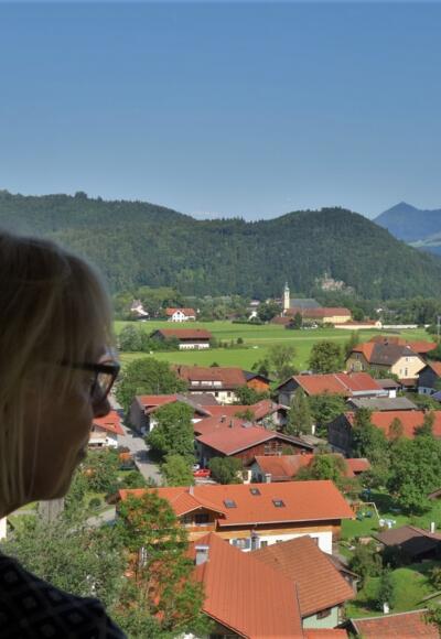 Blick auf Niederaudorf