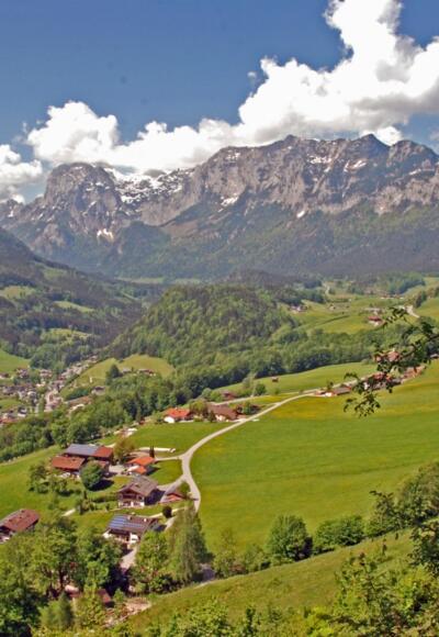 Blick in die Ramsau mit Reiteralm