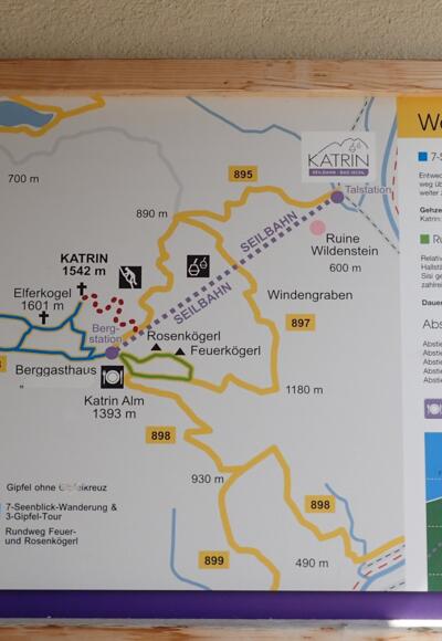 Übersichtsplan bei Talstation