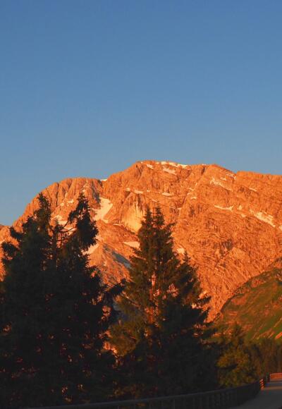Sonnenaufgang am Hohen Göll