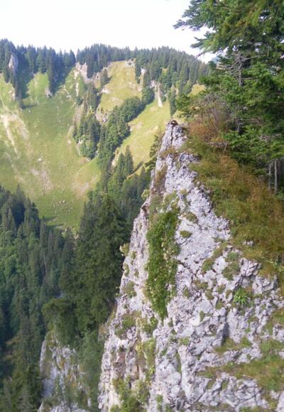 Gratabstieg vor Heuraffelkopf