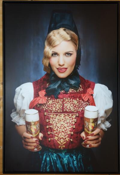 Rastkogelhütte (Kunstausstellung von Sebastian Wehrle)