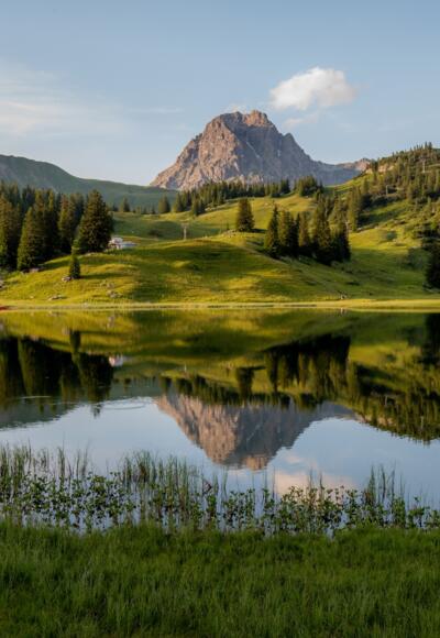 Naturlandschaft um das Naturjuwel Körbersee