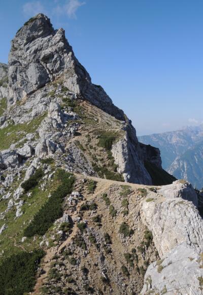 Blick zur Haidachstellwand