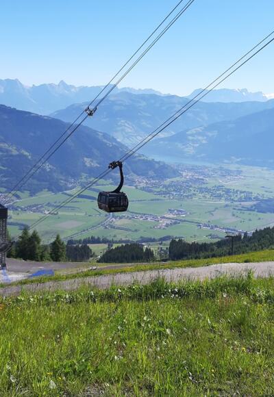 Familienberg Maiskogel mit tollem Bergpanorama und Blick auf den Zeller See