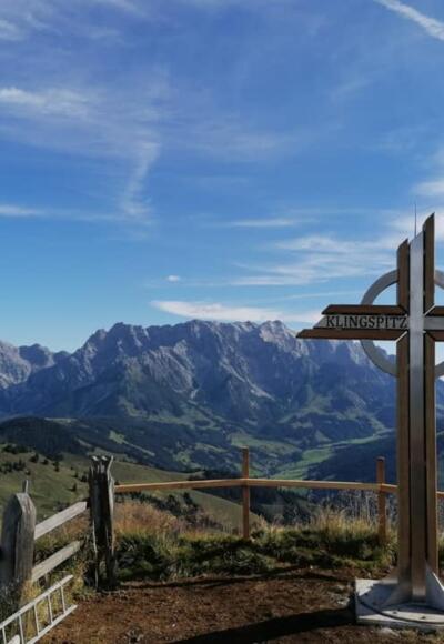 Gipfelkreuz Klingspitz