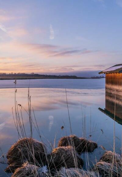 Schafwaschener Bucht im Winter