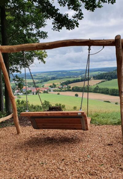 Panoramaschaukel auf dem Steinberg