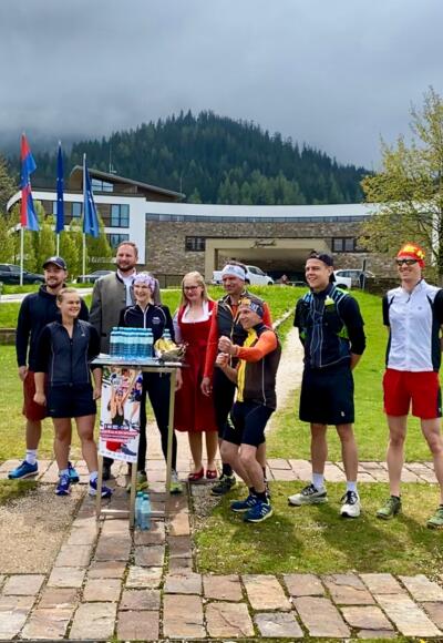 Start am Kempinski Hotel Berchtesgaden