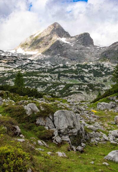 Eines der Highlights der Runde durch das Steinerne Meer ist der Große Hundstod.