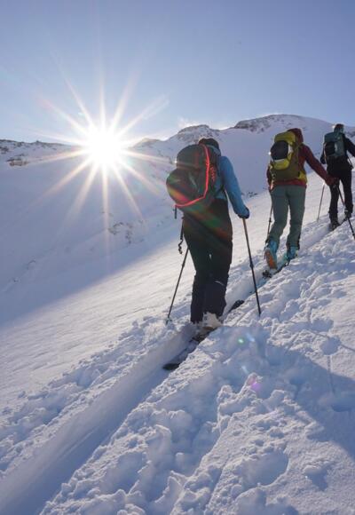 endlich in der Sonne