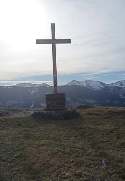 am Gipfel der Salmaser Höhe