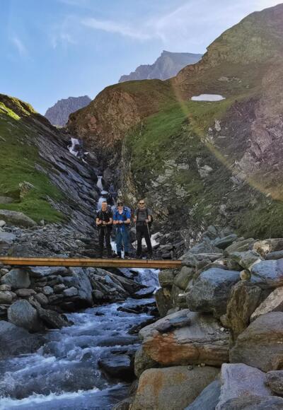 Wanderweg zur Stüdelhütte