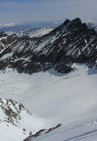 Die letzten Meter zum Gipfel