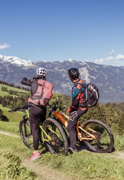 Traumhafte Aussicht bei der e-Bike Genusstour