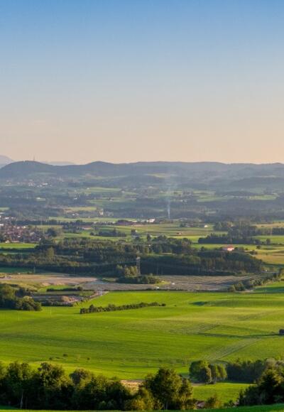 Panoramablick von Schrattenbach