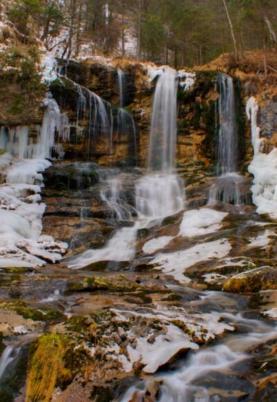 inzell frühling wasserfall weissbachfaelle