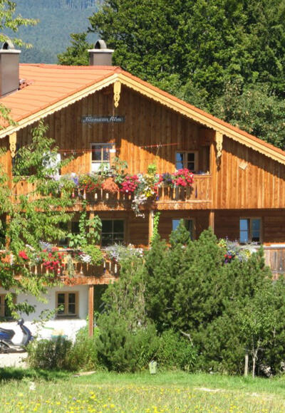Inzell wandern hoch zur Fürmannalm