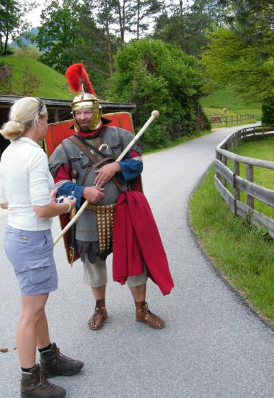 auch die Römer waren dabei