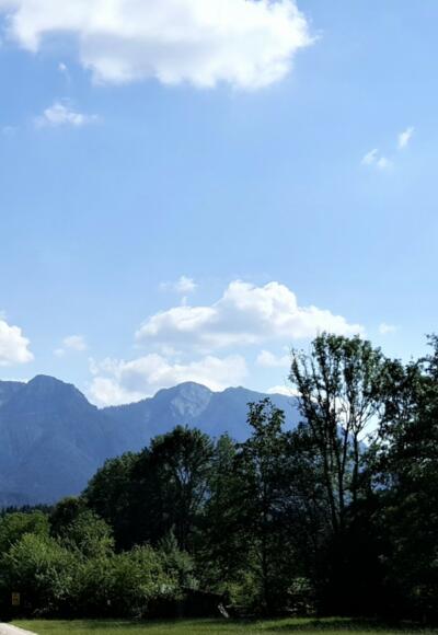 Blick vom Holzenbankerl Inzell