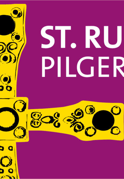 Wegmarkierung des St. Rupert Pilgerwegs