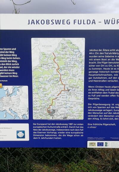 Güntersleben - Schautafel