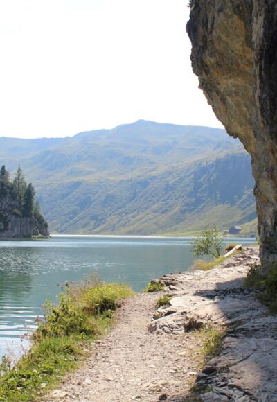 entlang vom See