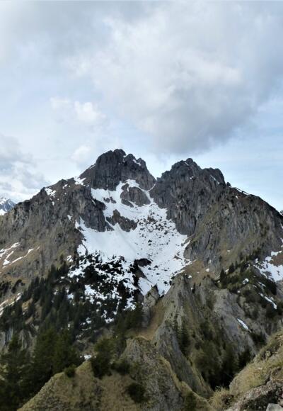 Blick auf die Klammspitze