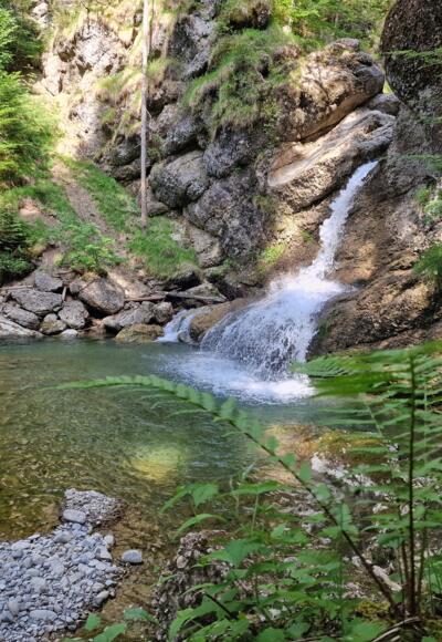 Wasserfall im Ostertaltobel