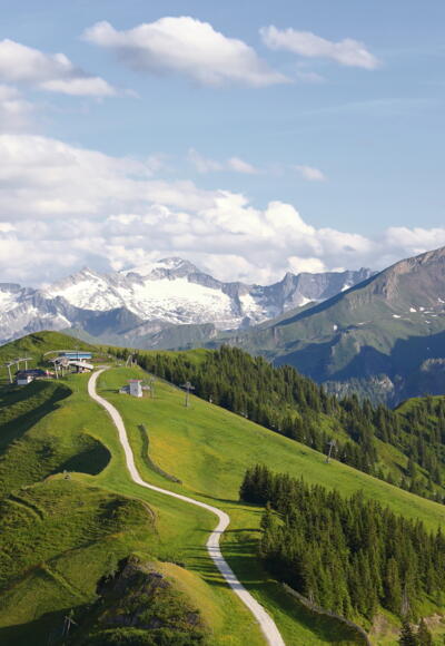 Blick auf den Kreuzkogel
