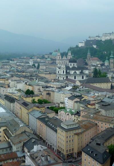 Blick über die Salzburger Altstadt