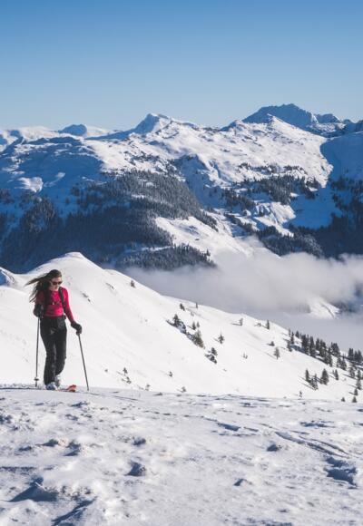 Hinauf vom Steinberg auf den Wiesboden mit Blick auf den Großen Rettenstein