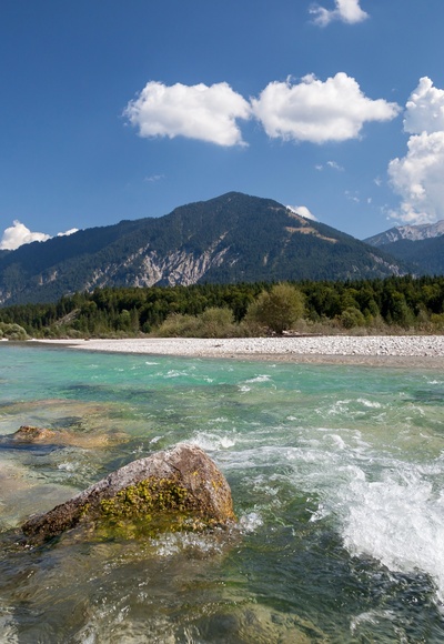 Der Wildfluss "Isar"