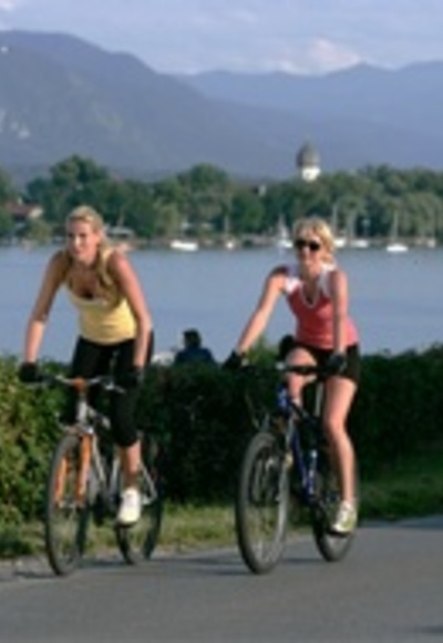 Radlerinnen am Nordufer