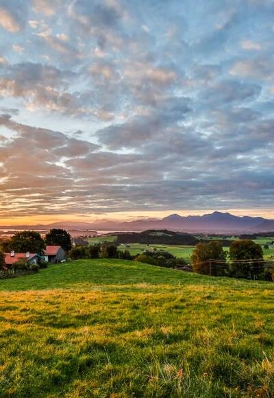 Blick ins Chiemsee-Alpenland