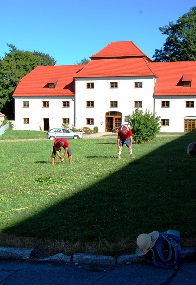 Warmturnen vor dem Einsatz