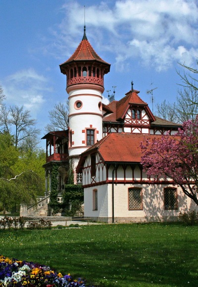 Das Kurparkschlössl in Herrsching. 