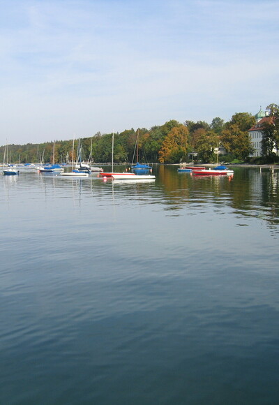 Am Ostufer des Starnberger Sees.