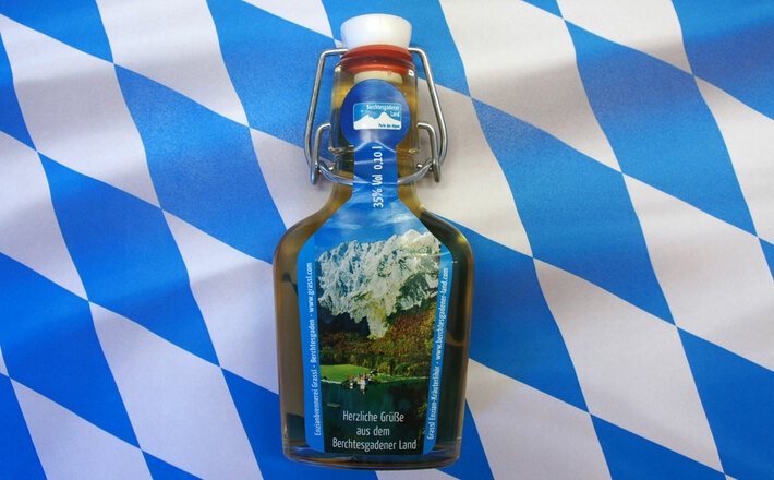 Enzian-Bügelflasche